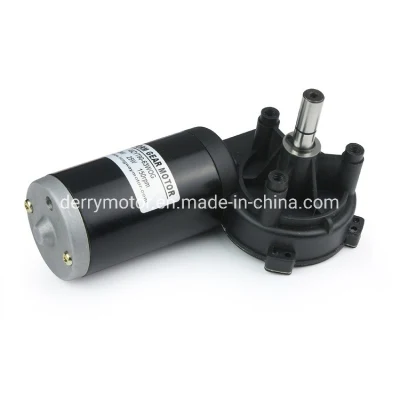 49mm Low Noise Plastic Gearbox Micro DC Worm Motor