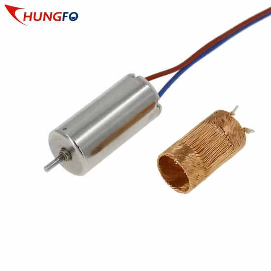 6mm Diameter Brush DC Coreless Vibration Motor for Mobile Phone
