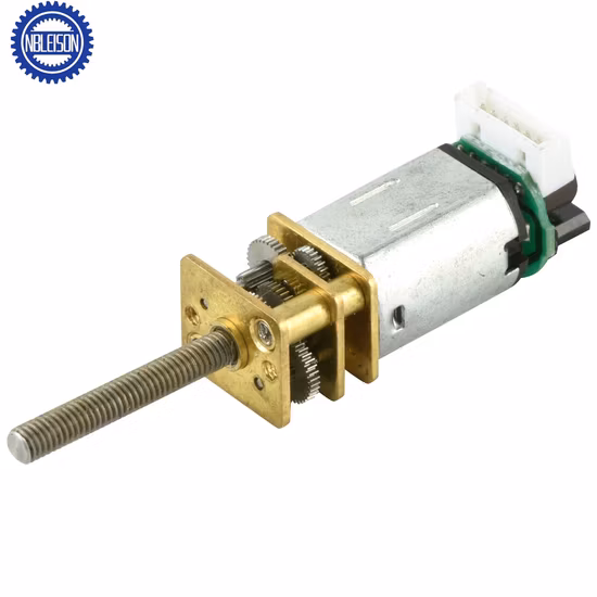 Micro 12V geared encoder DC motor for electric locks